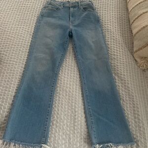 MOTHER The Hustler Ankle Fray in High-Life size 27 B1008